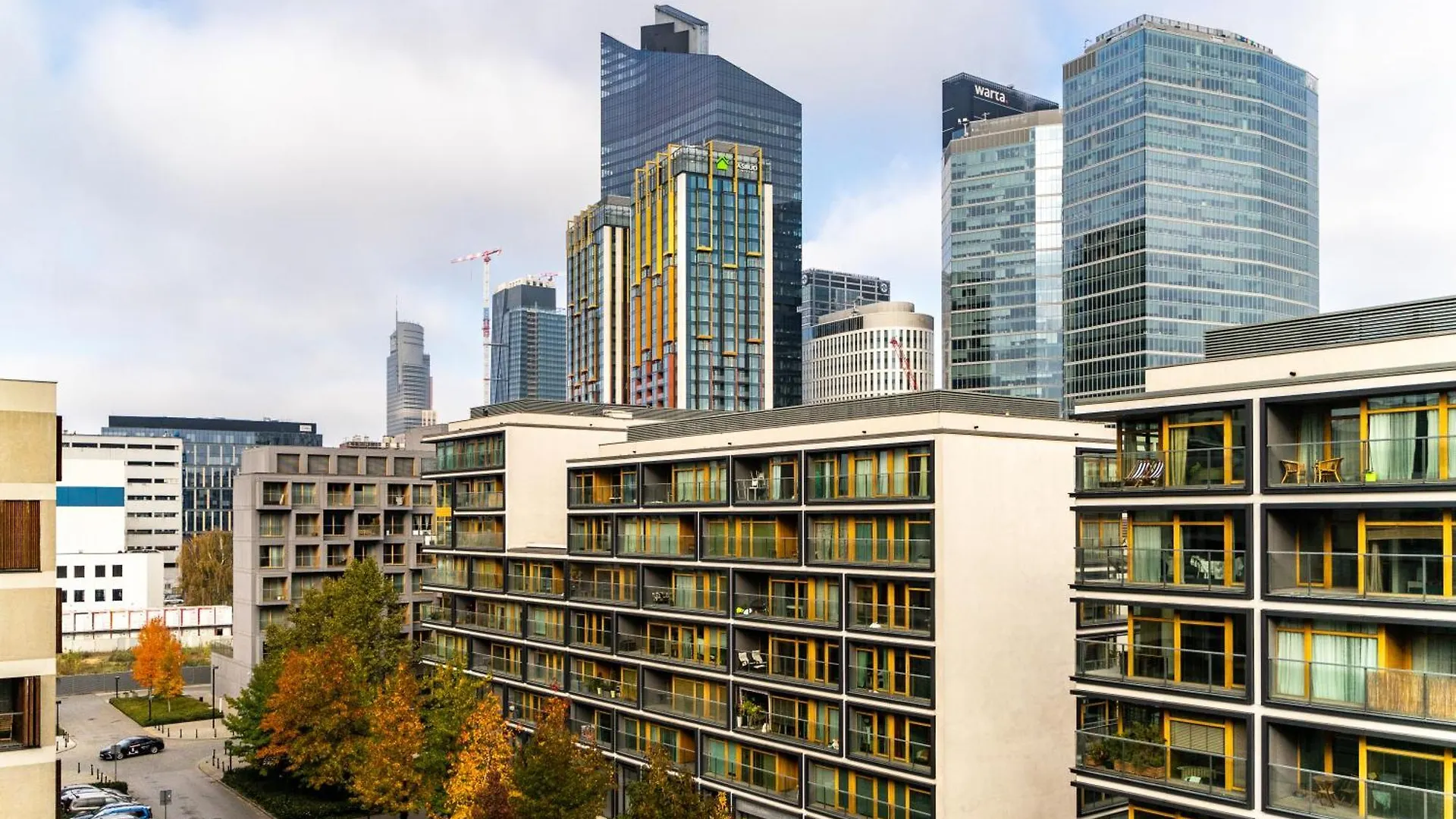 Warsaw Kolejowa Apt - Parking, Balcony, Workspace - By Rentujemy