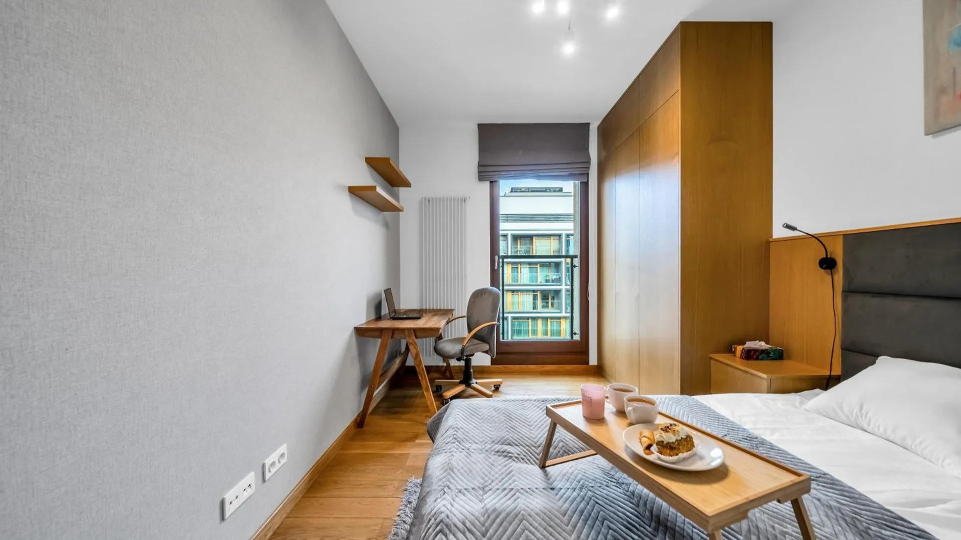 Warsaw Kolejowa Apt - Parking, Balcony, Workspace - By Rentujemy Poland